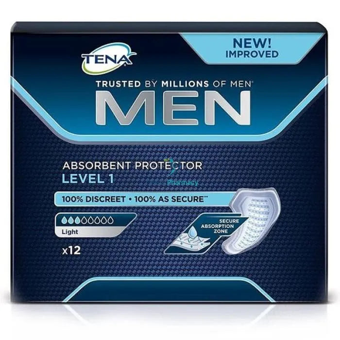 Tena Men Pads Level 1 - 12 Pack