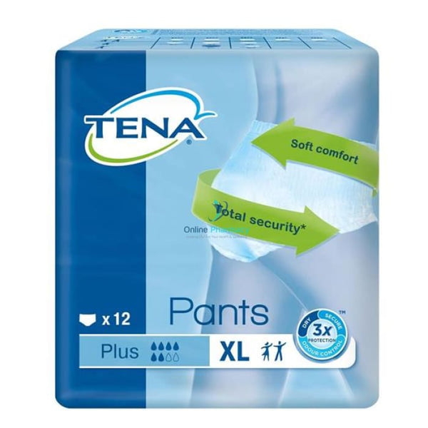 Tena Pants Plus Extra Large - 12 Pack Incontinence Products