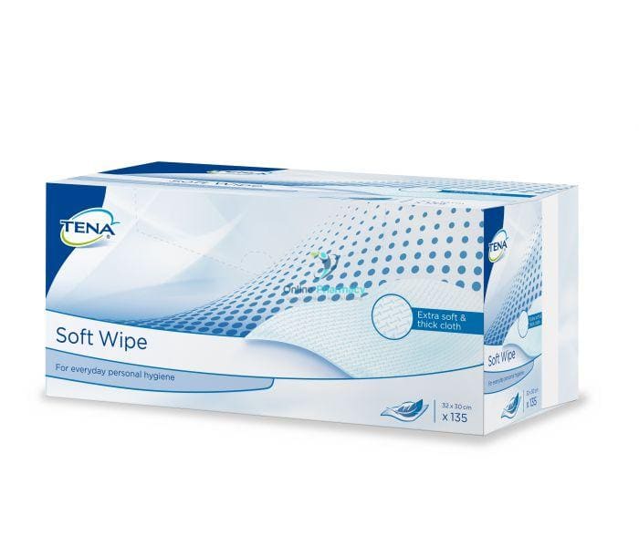Tena Soft Wipe 32 x 30cm - 135 Pack - OnlinePharmacy
