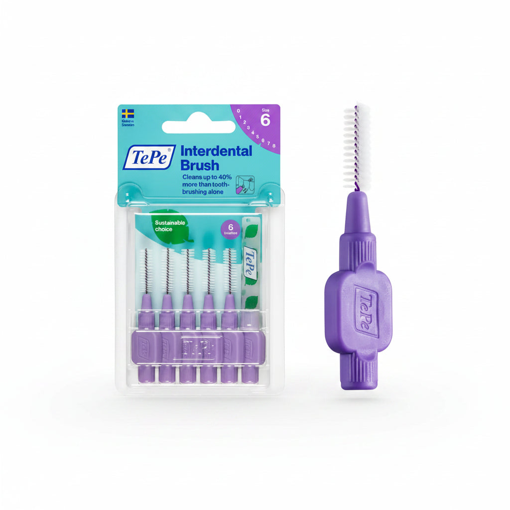 TePe Purple Interdental Brush 1.1mm - 8 Pieces