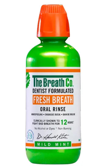 The Breath Co Mild Mint Mouthwash - 500ml
