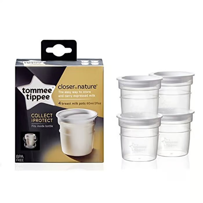 Tommee Tippee Breast Milk Storage Pots