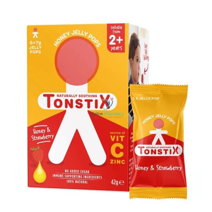 Tonstix Honey Jelly Pops Strawberry