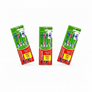 Colgate Premier Clean Toothbrush Medium - 4 Pack x 3
