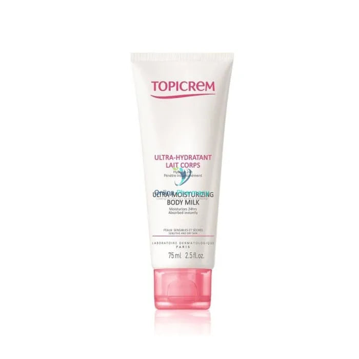 Topicrem Ultra - Moisturizing Body Milk 75Ml