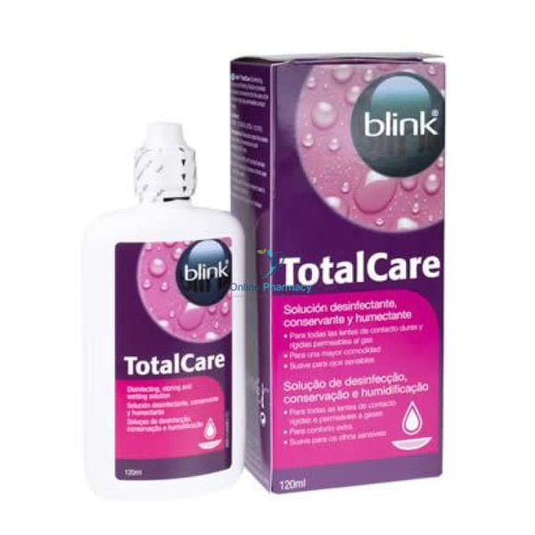 Total Care Contact Lens Soaking Solution - 120ml - OnlinePharmacy
