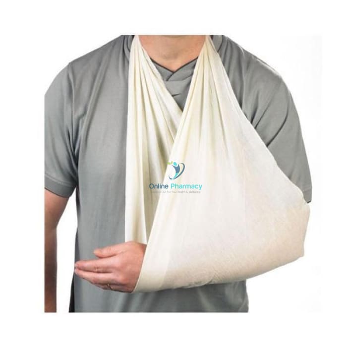 Triangular Bandage- Treat Sprain, Fractured Wrist & Sport Injuries - OnlinePharmacy