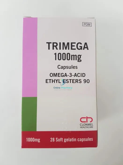 Trimega Omega 3 1000mg Capsules - 28 Pack