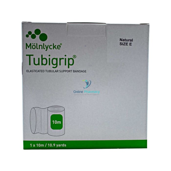 Tubigrip Tubular Bandage 10M - Size E (8.7-9.2Cm) First Aid