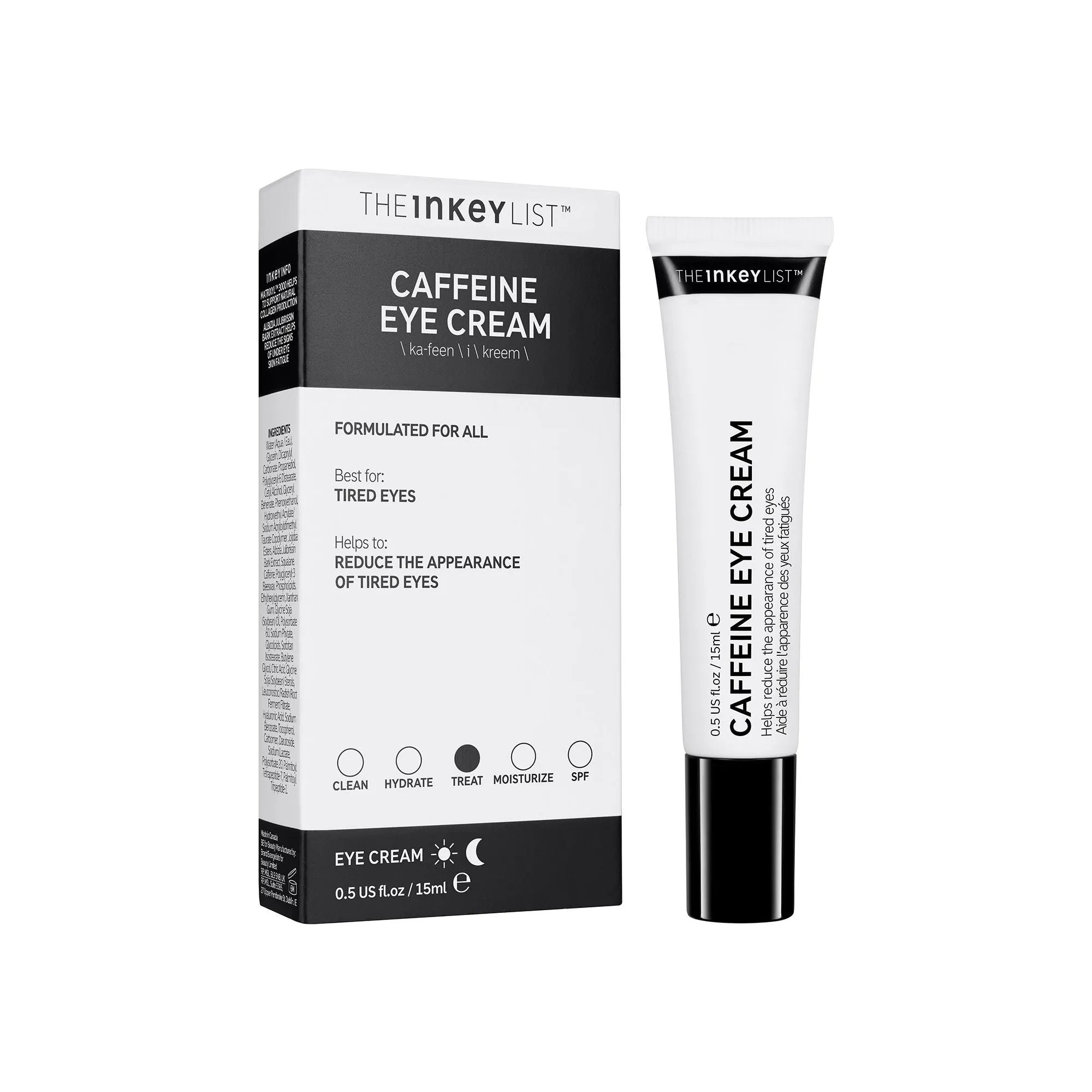The Inkey List Caffeine Eye Cream - 15ml