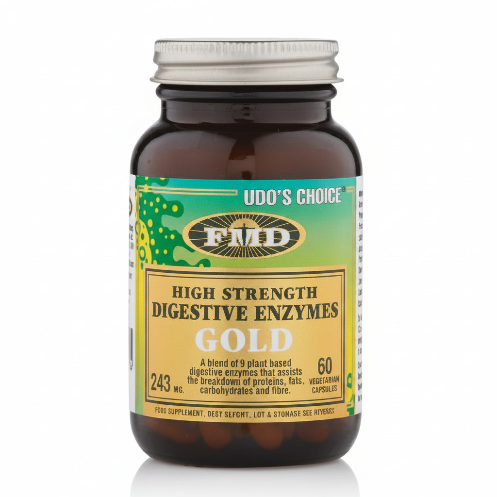 Udo's Choice Digestive Enzyme's Gold - 60 Capsules
