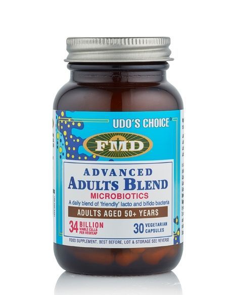 Udo's Choice Advanced Adult Microbiotics - 30 Capsules