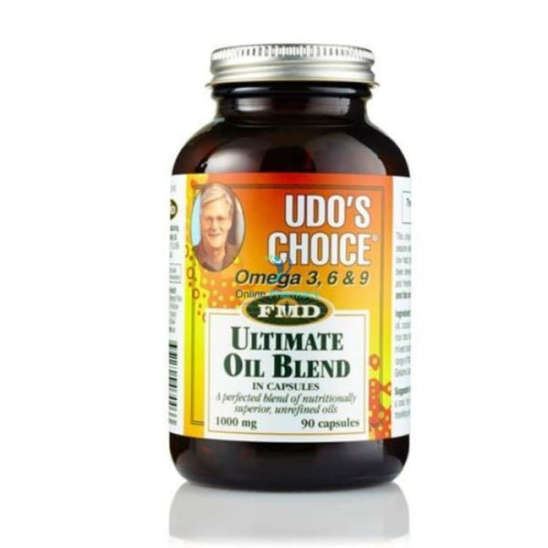 Udos Choice Ultimate Oil Blend Capsules - 60/90/180 Pack - OnlinePharmacy