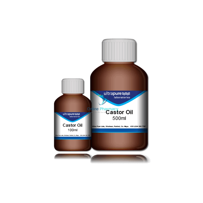 Ultrapure Castor Oil BP - 100ml/500ml - OnlinePharmacy