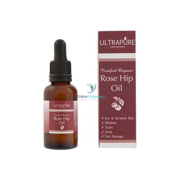 Rosehip Oil- Delay Aging, Reduce Scar Visibility & Improve Skin Tone - OnlinePharmacy