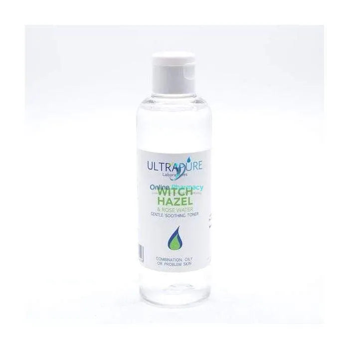 Ultrapure Witch Hazel & Rosewater - 125ml/500ml - OnlinePharmacy