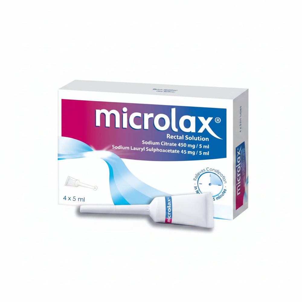 Microlax Rectal Solution - 4 Pack