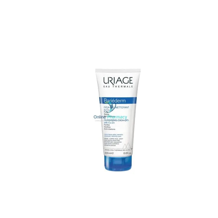 Uriage Bariederm Cleansing Cica - Gel 200Ml Body Care