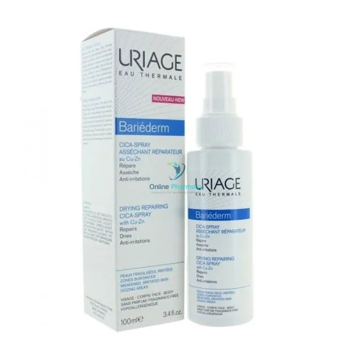 Uriage Bariederm Drying Repairing Cica-Spray 100ml