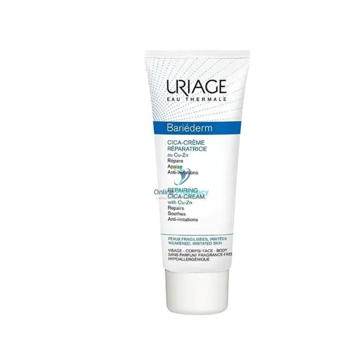 Uriage Bariederm Repairing Cica - Cream 100Ml Skin Care