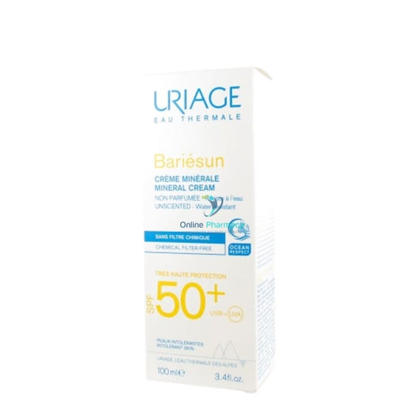Uriage Bariesun Mineral Cream Spf50 + Allergic Skin 100Ml Care