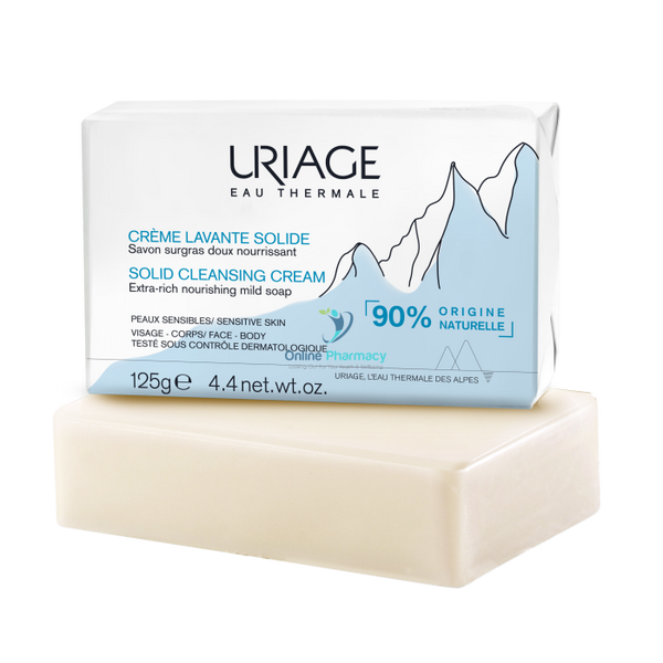 Uriage Cleansing Cream Bar 125G Skin Care