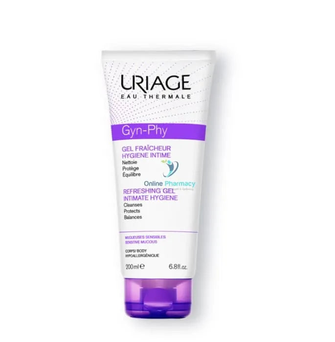 Uriage Gyn - Phy Intimate Hygiene Refreshing Gel 200Ml Body Care