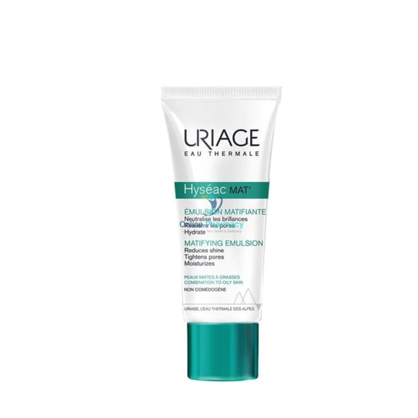 Uriage Hyseac Mat Mattifying Emulsion For Combination & Oily Skin 40Ml Care