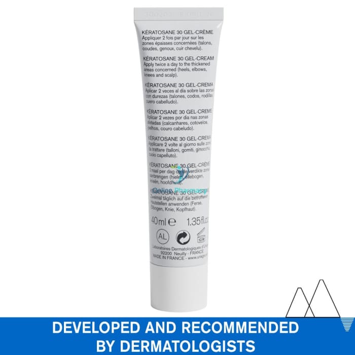 Uriage Keratosane 30 Cream - Gel 40Ml Skin Care