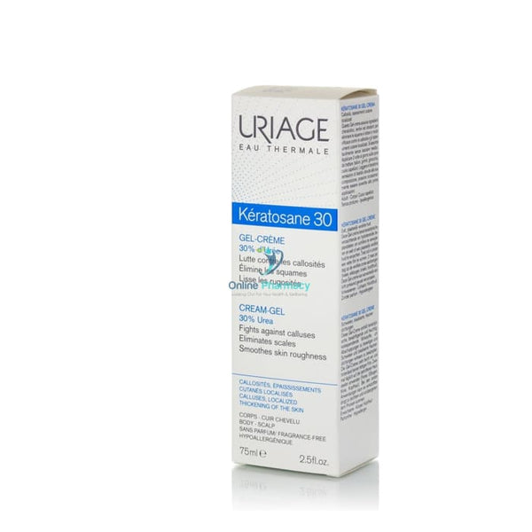 Uriage Keratosane 30 Cream - Gel Treatment For Callused Skin 75Ml Health Care