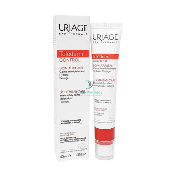 Uriage Tolederm Control Soothing Care 40Ml Skin