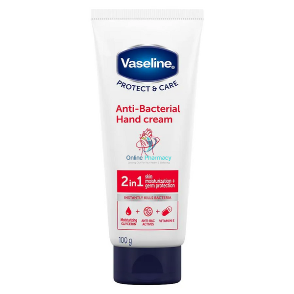 Vaseline Hand Cream Anti-Bacteria - 75Ml Lotion & Moisturizer