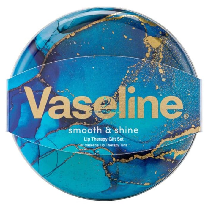 Vaseline Smooth & Shine Lip Therapy Gift Set - 3 Pack