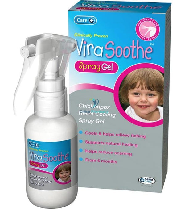 Virasoothe Chickenpox Cooling Spray Gel - 60ml - OnlinePharmacy