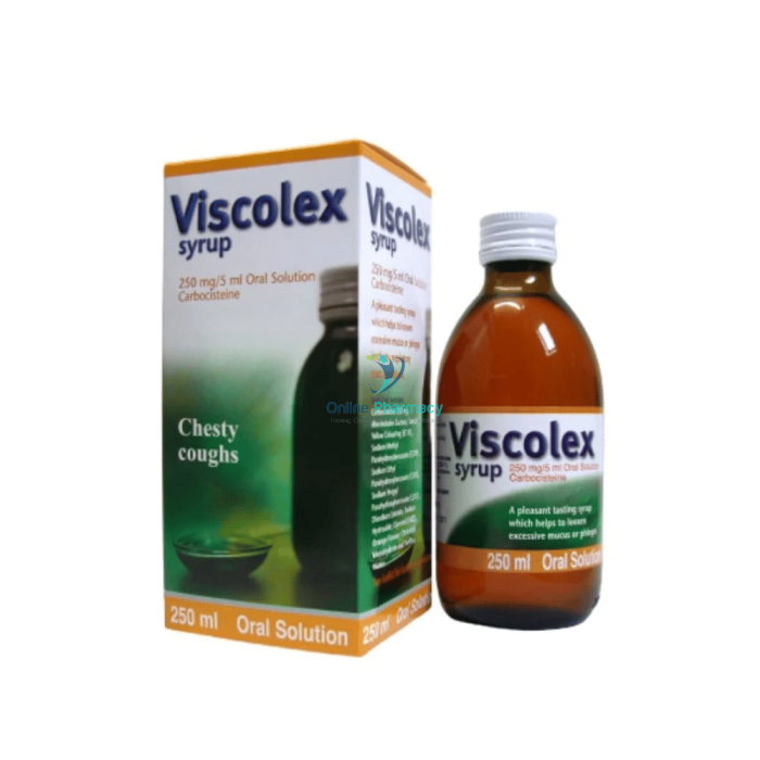 Viscolex Expectorant Syrup - 250ml