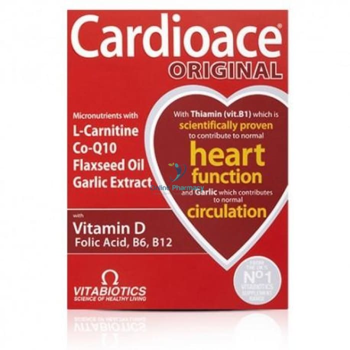 Vitabiotics Cardioace Tablets - 30 Pack - OnlinePharmacy