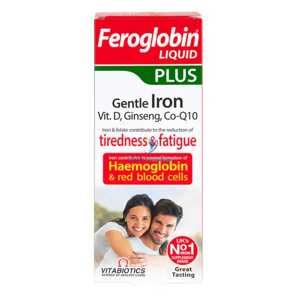 Vitabiotics Feroglobin Plus Gentle Liquid Iron - 200ml - OnlinePharmacy