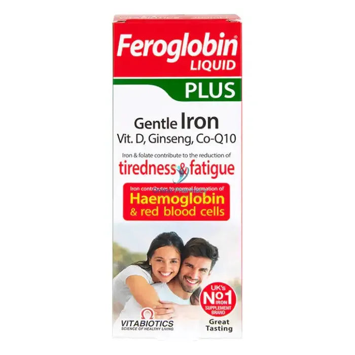 Vitabiotics Feroglobin Plus Gentle Liquid Iron - 200ml