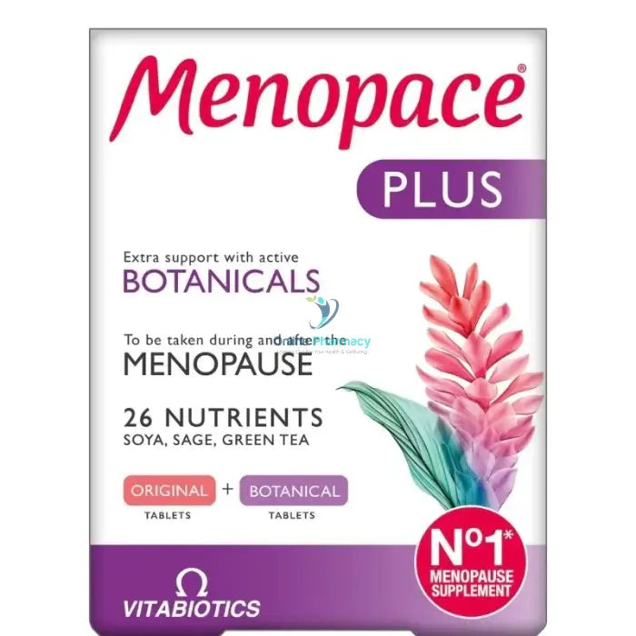 Vitabiotics Menopace Plus - 56 Pack Menopause