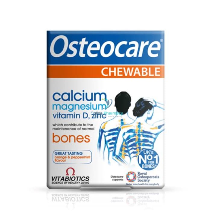 Vitabiotics Osteocare Chewable Tabs - 30 Pack