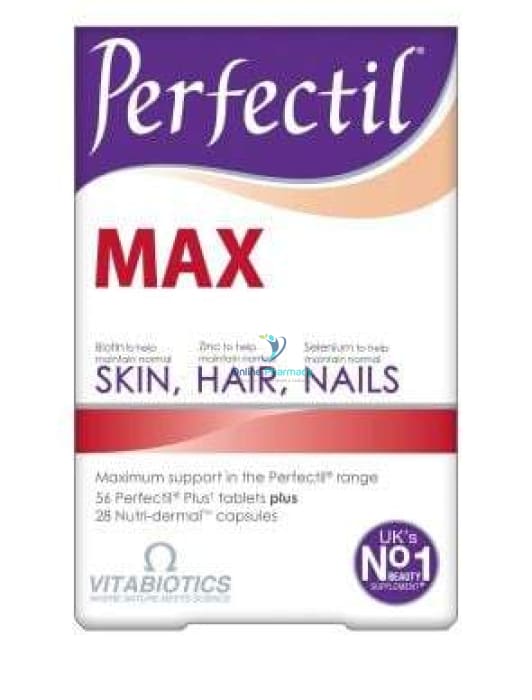 Vitabiotics Perfectil Max - 56 Pack & 28 Caps - OnlinePharmacy