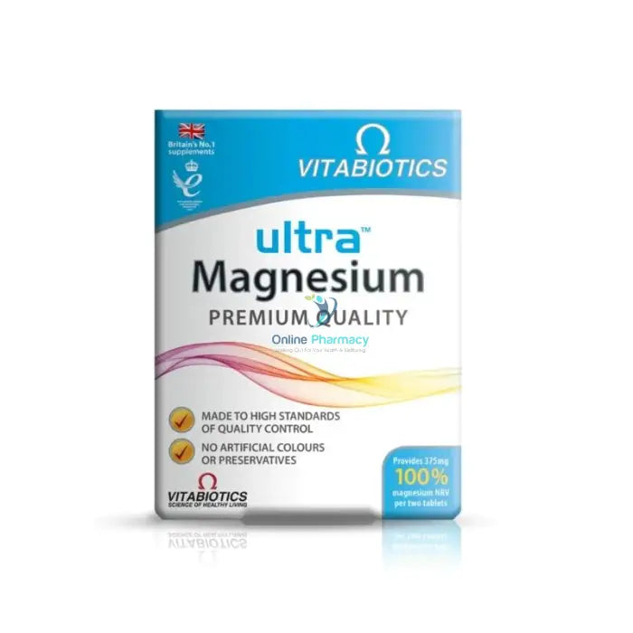 Vitabiotics Ultra Magnesium Tablets - 60 Tablets