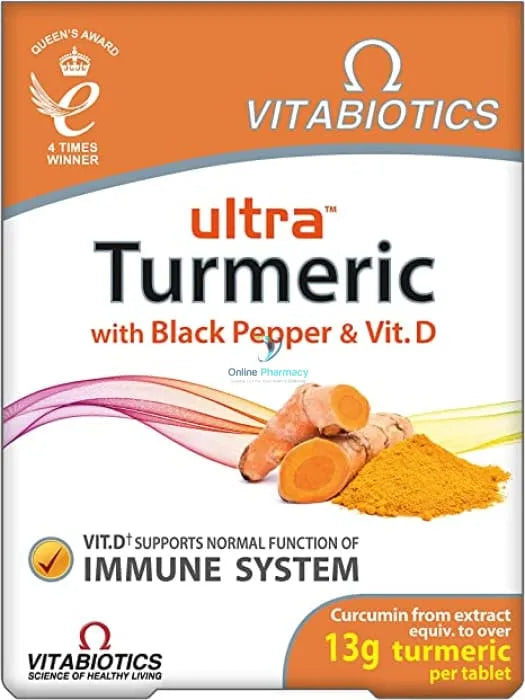 Vitabiotics Ultra Turmeric & Vit D - 60 Pack
