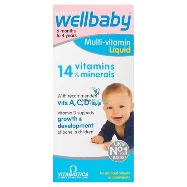 Vitabiotics Wellkid Baby Syrup - 150ml - OnlinePharmacy
