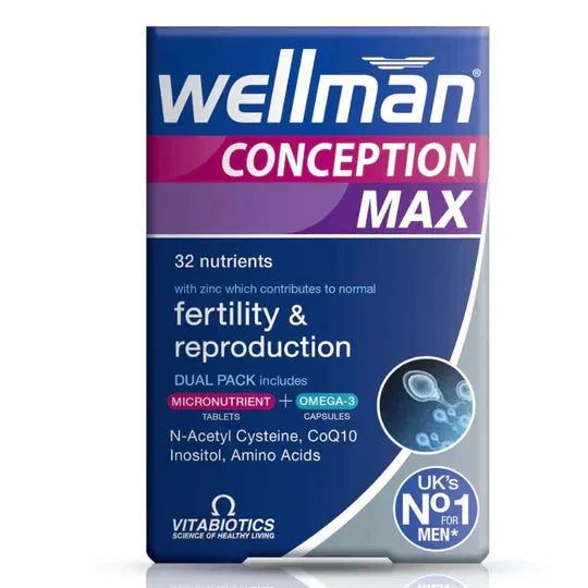 Wellman Conception Max Supplements - 84 caps