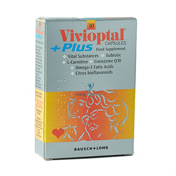 Vivioptal Plus Capsules- Essential Vitamins & Minerals For The Elderly - OnlinePharmacy