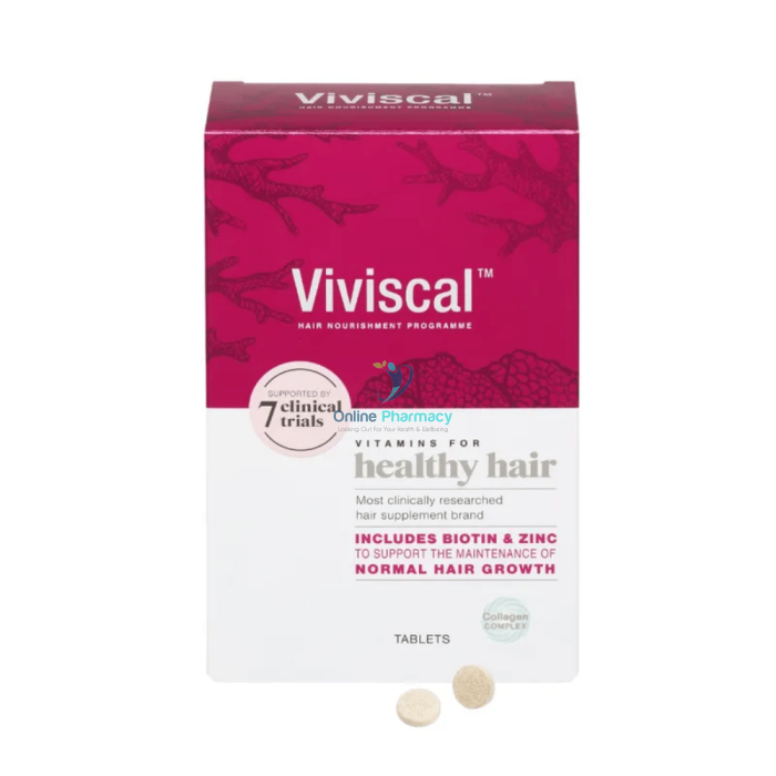 Viviscal Max Strength Hair Growth Supplements - 30 Pack Vitamins &