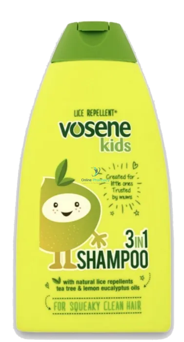 Vosene Kids 3 in 1 conditioning Lice Repellent Shampoo
