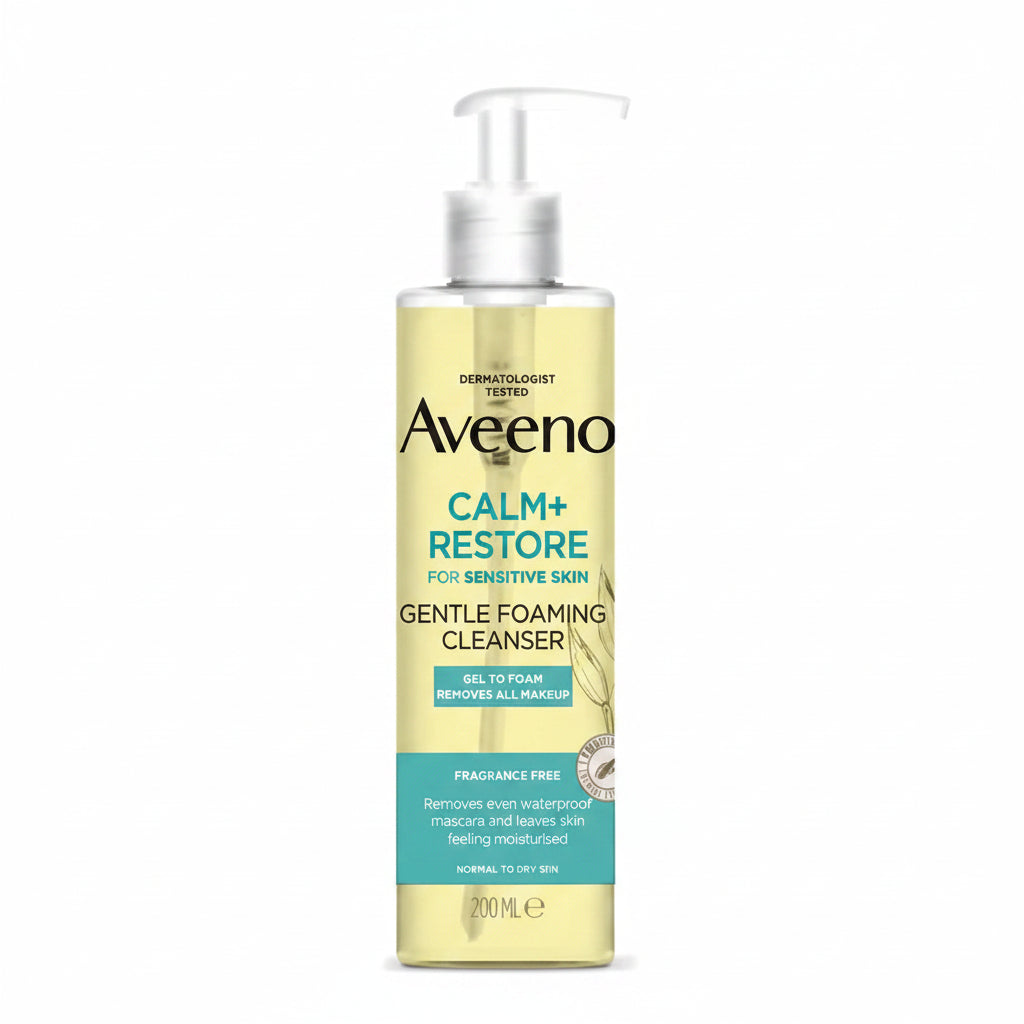 Aveeno Calm + Restore Faoming Oat Cleanser - 200ml