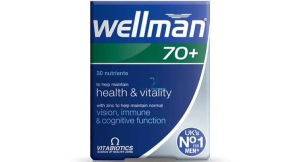 Wellman 70+ - 30 Tabs - OnlinePharmacy